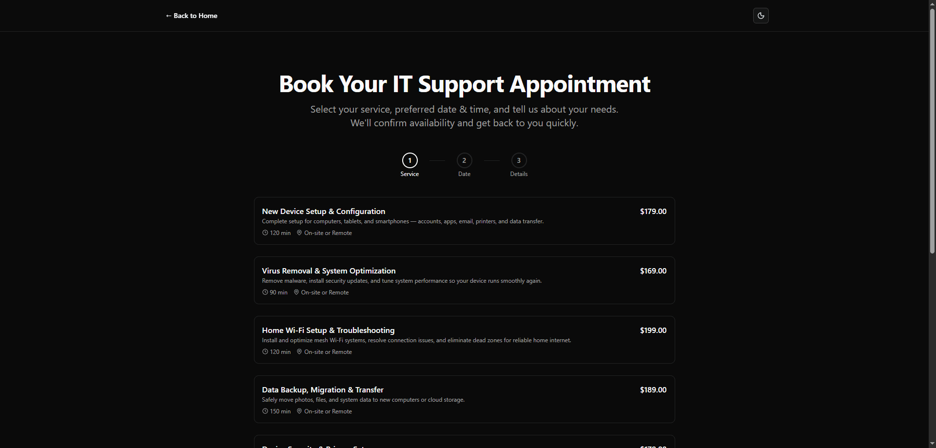 Zach's IT Solutions screenshot 1