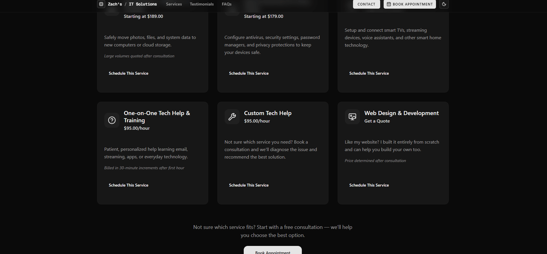 Zach's IT Solutions screenshot 3