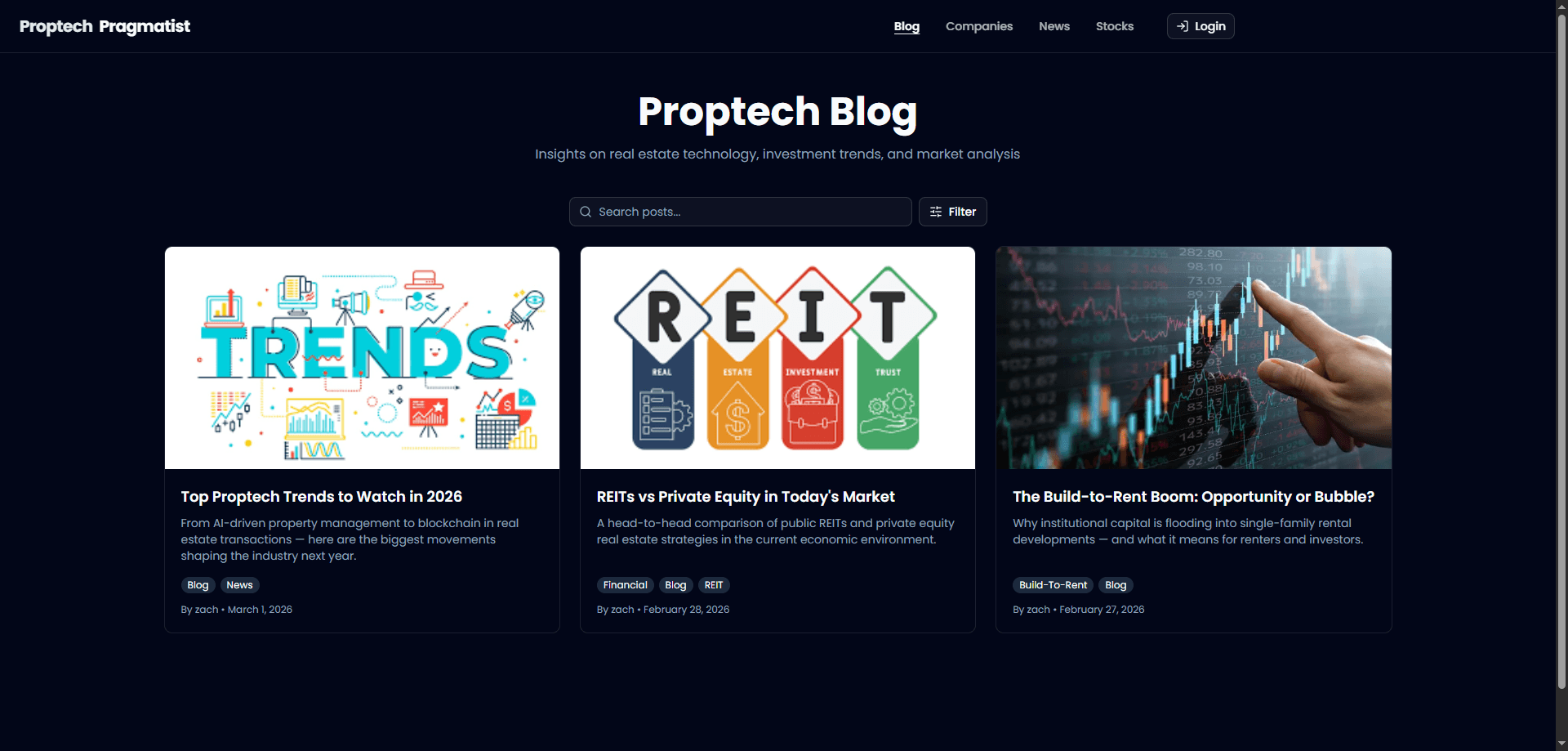 Proptech Pragmatist screenshot 1