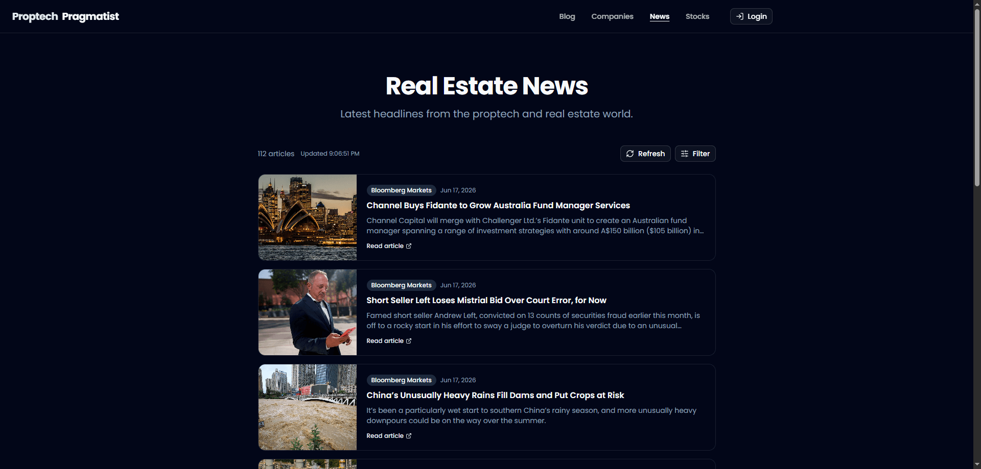 Proptech Pragmatist screenshot 2